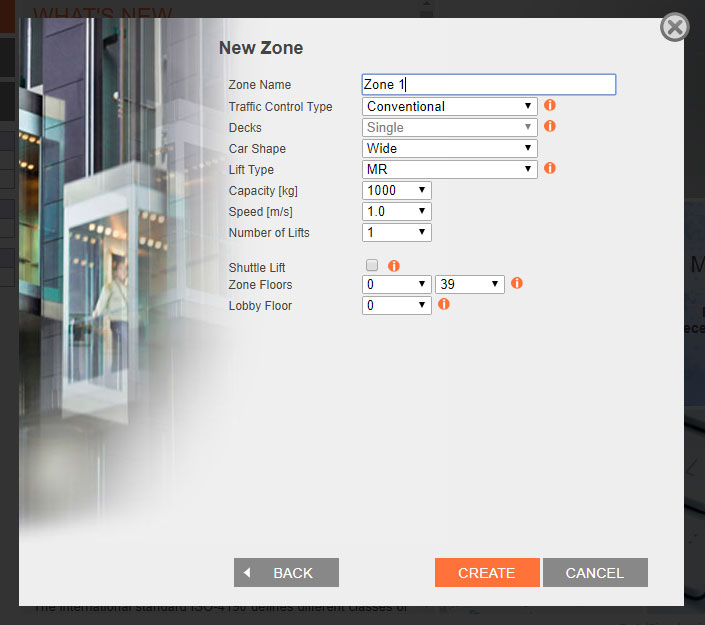 AdSimulo Wizard - New Zone